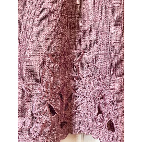 Natural Basic Purple Short Sleeve Cardigan Size Large :) - Picture 6 of 7